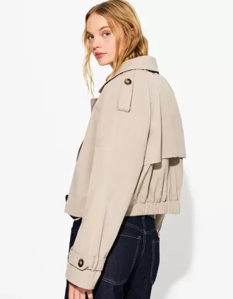 Beskuren trenchcoat