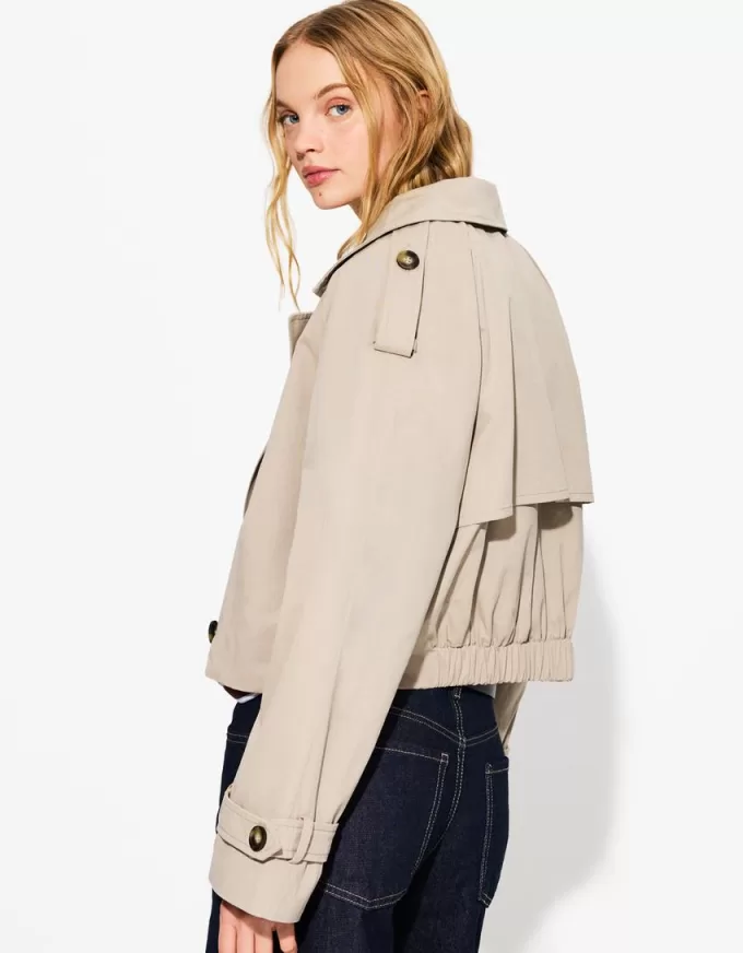 Beskuren trenchcoat