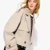 Beskuren trenchcoat