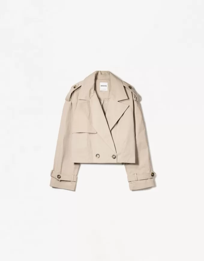 Beskuren trenchcoat