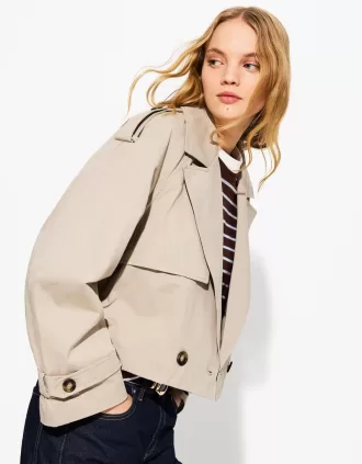 Beskuren trenchcoat
