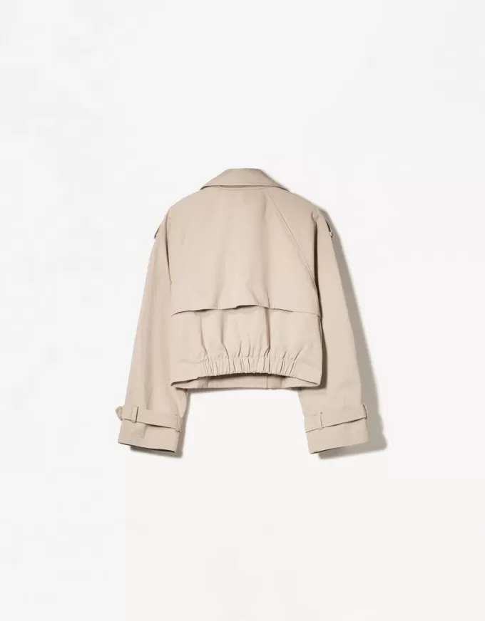 Beskuren trenchcoat