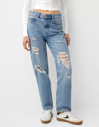 Beskurna jeans