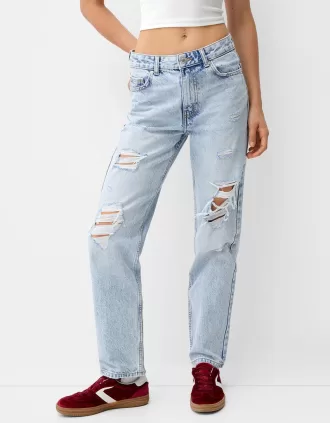 Beskurna jeans