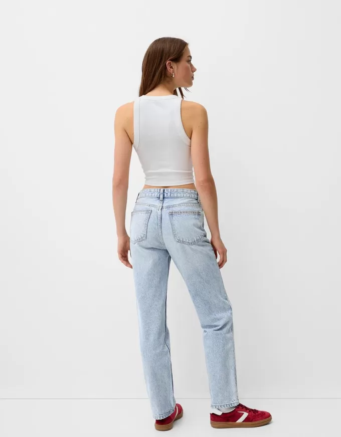 Beskurna jeans