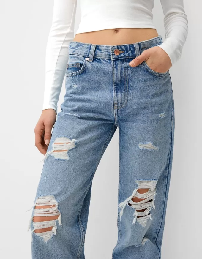 Beskurna jeans Beskurna jeans