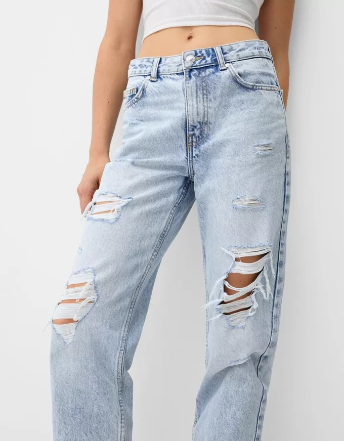 Beskurna jeans