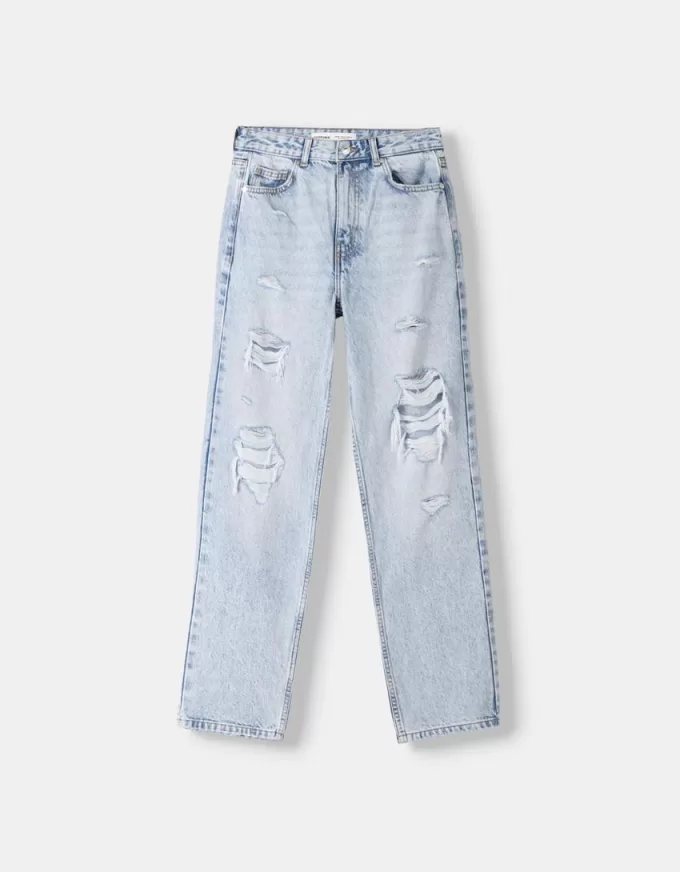 Beskurna jeans