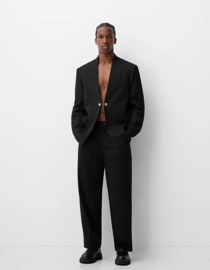 Blazer med knappdetaljer Blazer med knappdetaljer