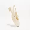 Blockhäl slingback Mary Janes Blockhäl slingback Mary Janes