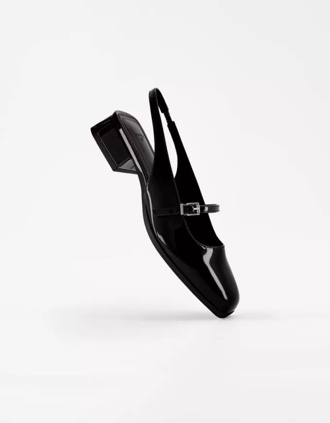 Blockhäl slingback Mary Janes Blockhäl slingback Mary Janes
