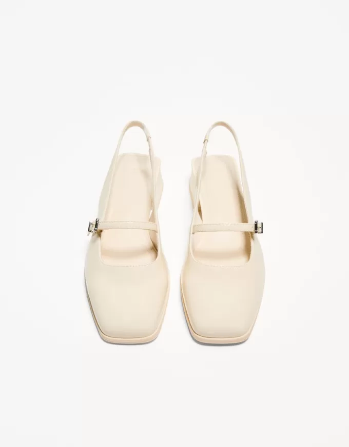 Blockhäl slingback Mary Janes Blockhäl slingback Mary Janes