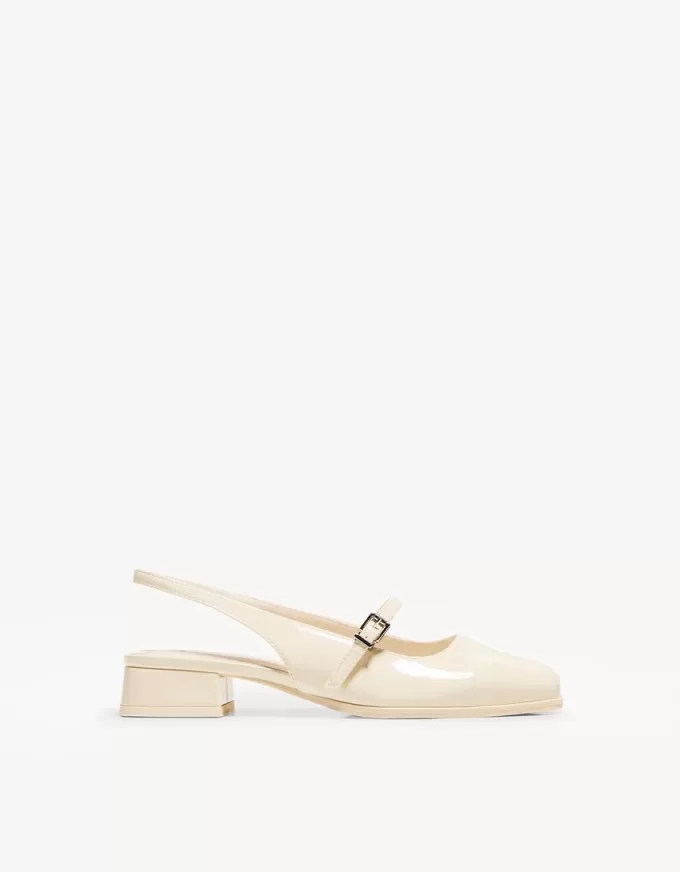 Blockhäl slingback Mary Janes Blockhäl slingback Mary Janes