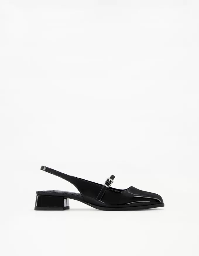 Blockhäl slingback Mary Janes Blockhäl slingback Mary Janes