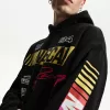 Boxig huvtröja med Nascar-tryck Boxig huvtröja med Nascar-tryck