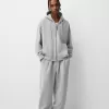 Boxy-fit hoodie med dragkedja Boxy-fit hoodie med dragkedja