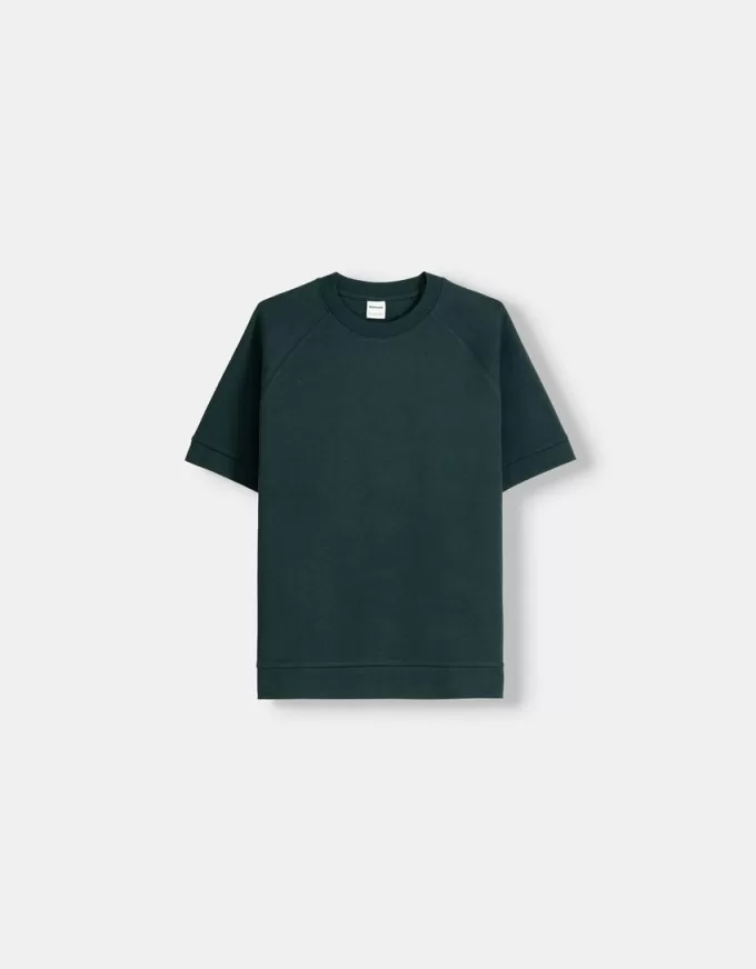 Boxy passform kortärmad interlock T-shirt Boxy passform kortärmad interlock T-shirt