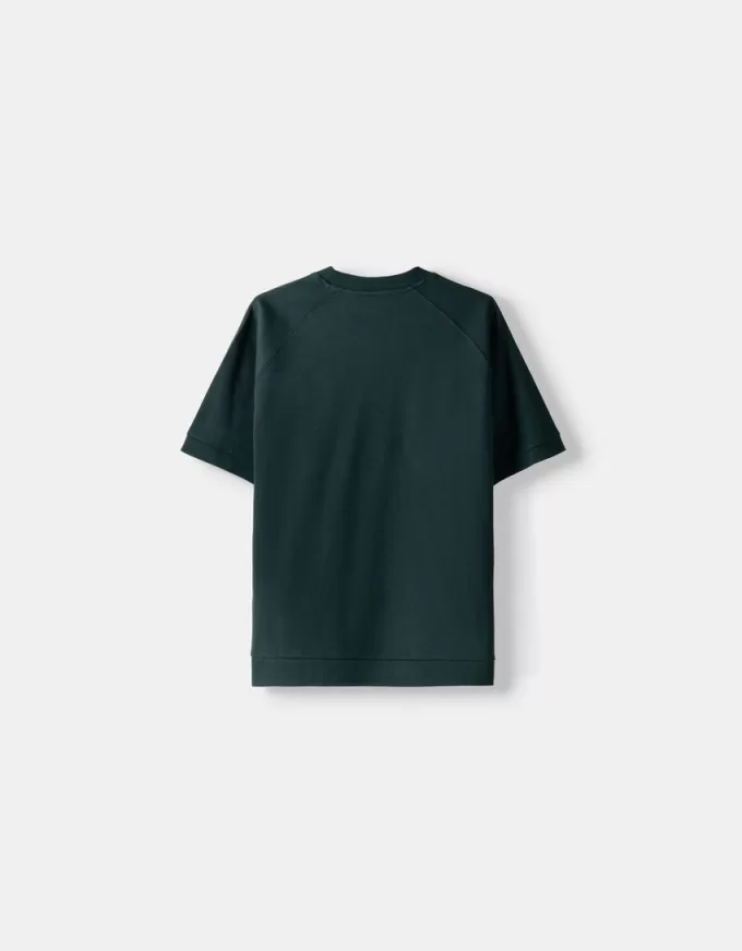 Boxy passform kortärmad interlock T-shirt Boxy passform kortärmad interlock T-shirt