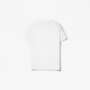 Broderad kortärmad upprullbar T-shirt Broderad kortärmad upprullbar T-shirt