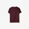 Broderad kortärmad upprullbar T-shirt Broderad kortärmad upprullbar T-shirt