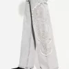 Broderade baggy jeans