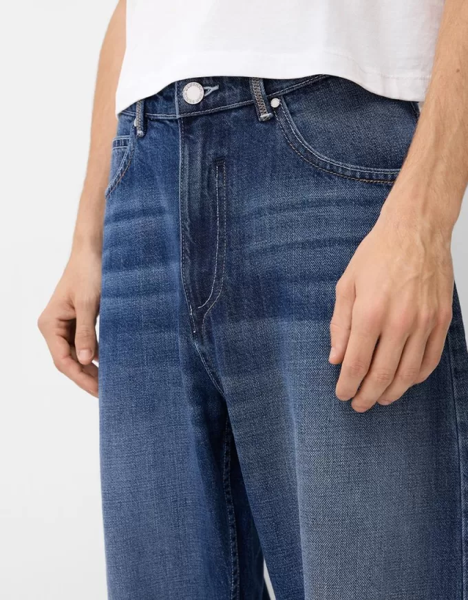 Broderade baggy jeans Broderade baggy jeans