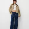 Broderade boyfriend-jeans