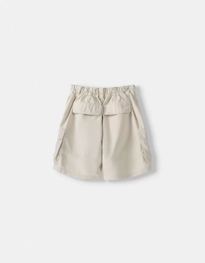 Cargofickor med remmar Bermudashorts Cargofickor med remmar Bermudashorts
