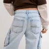 Cargojeans med flera fickor Cargojeans med flera fickor
