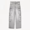 Cargojeans med flera fickor Cargojeans med flera fickor