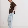 Cargojeans med flera fickor Cargojeans med flera fickor