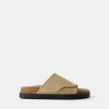 Chunky sandaler i delat läder Chunky sandaler i delat läder