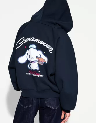 Cinnamoroll luvtröja med dragkedja