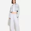 Cropped jeansjacka Cropped jeansjacka
