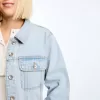 Cropped jeansjacka Cropped jeansjacka