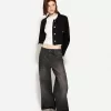 Cropped jeansjacka Cropped jeansjacka