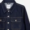 Cropped jeansjacka Cropped jeansjacka