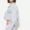 Cropped jeansjacka Cropped jeansjacka