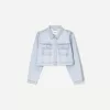 Cropped jeansjacka Cropped jeansjacka