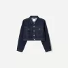 Cropped jeansjacka Cropped jeansjacka