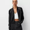 Cropped sweatshirt med dragkedja Cropped sweatshirt med dragkedja