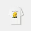 Daniel Johnston tryckt kortärmad T-shirt Daniel Johnston tryckt kortärmad T-shirt