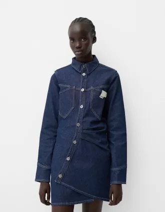 Denim miniklänning