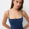 Denim miniklänning