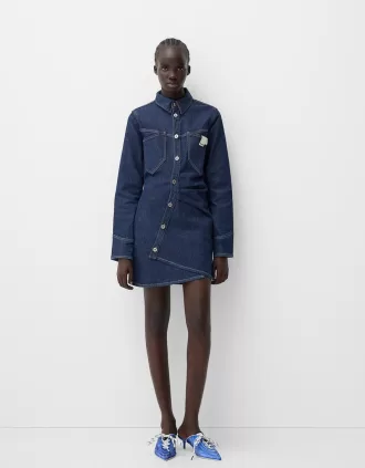 Denim miniklänning