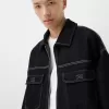 Denimjacka i kontrast Denimjacka i kontrast