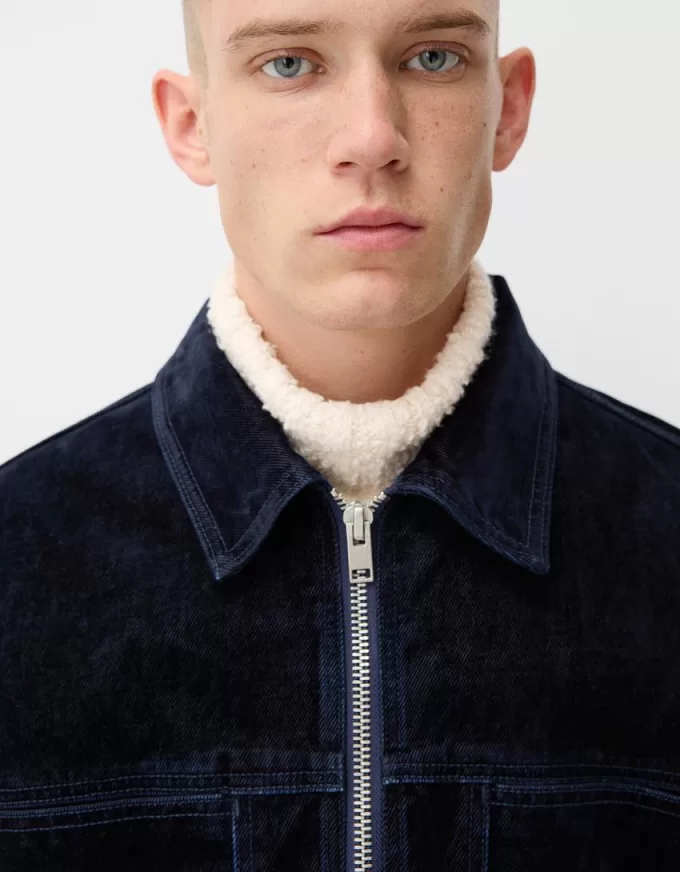 Denimjacka med fickor Denimjacka med fickor