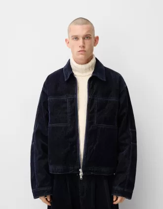 Denimjacka med fickor Denimjacka med fickor