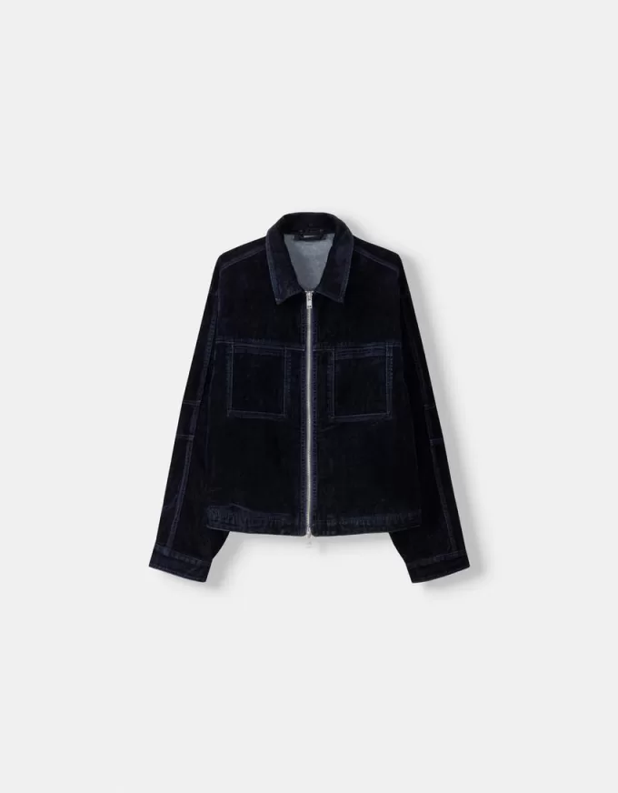 Denimjacka med fickor Denimjacka med fickor