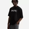 Extra lös kortärmad T-shirt med tryck Extra lös kortärmad T-shirt med tryck